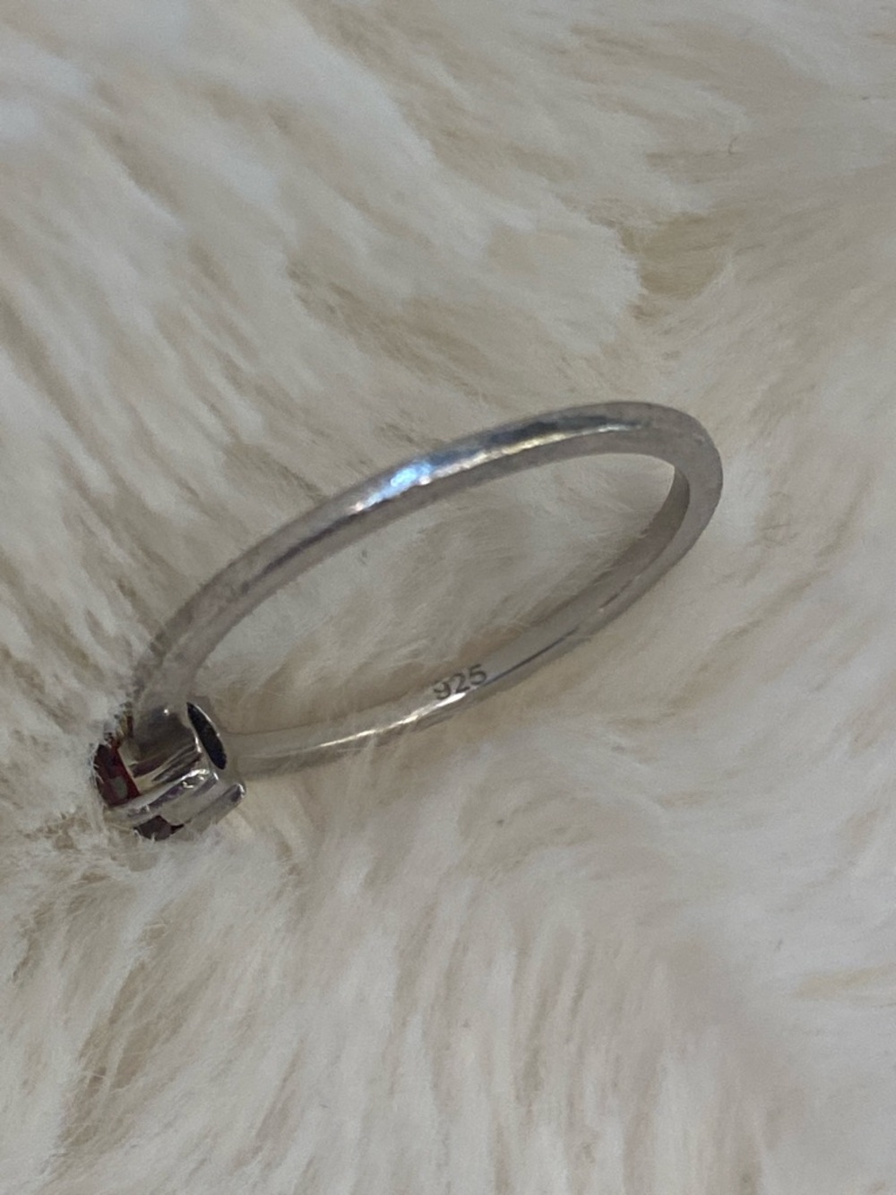 Mandarin Garnet Ring - Picture 5 of 6